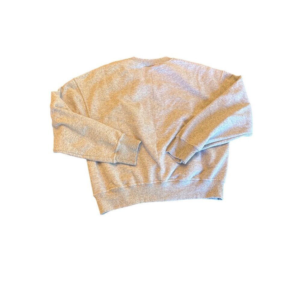 Champion Gray‎ University Crewneck Sweatshirt M Medium Cotton/Polyester Blend - Picture 5 of 5